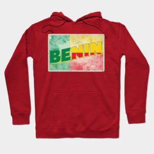 Benin Vintage style retro souvenir Hoodie